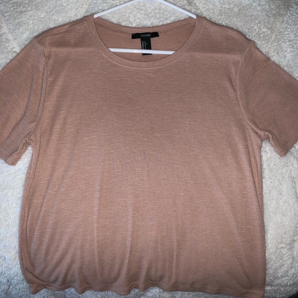 Forever 21 light pink tshirt